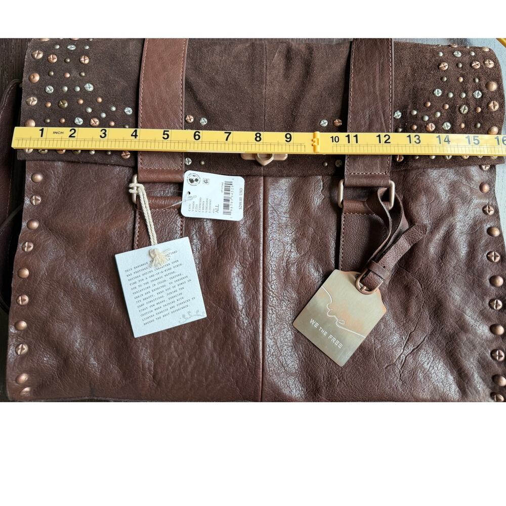 Free People NEW We The Free Shay Stud Tote - Picture 8 of 12